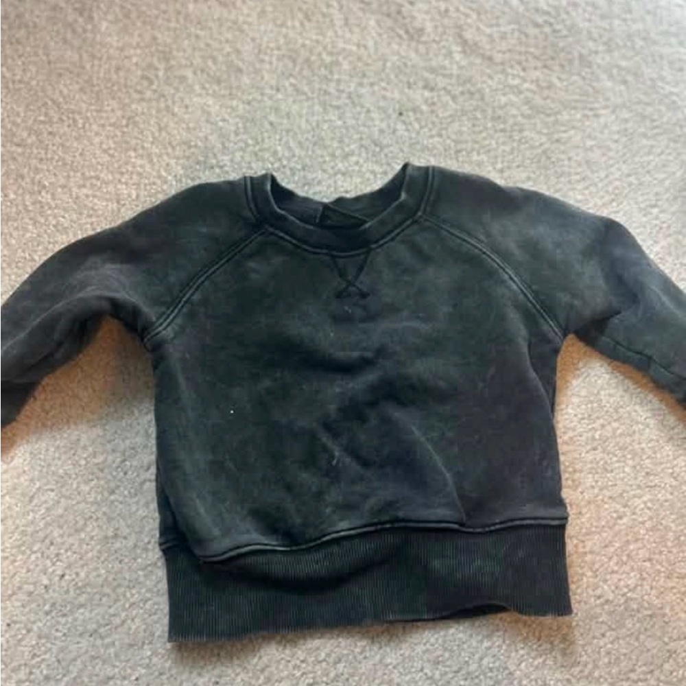 Little Bipsy Black Pullover Sweatshirt for Kids